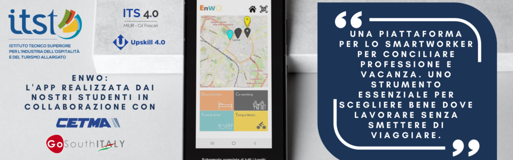 Il progetto per il turismo degli smart worker elaborato dai nostri ragazzi per ITS 4.0