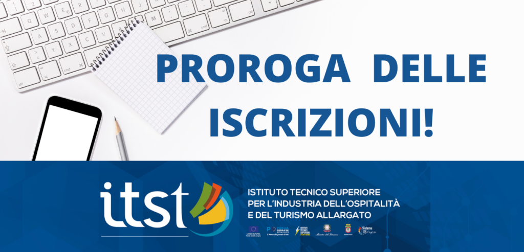 Proroga delle iscrizioni fino al 13 novembre