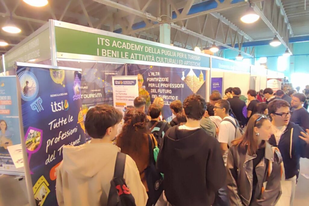 ITS Academy Turismo Puglia alla 10ª edizione di Orienta Puglia!