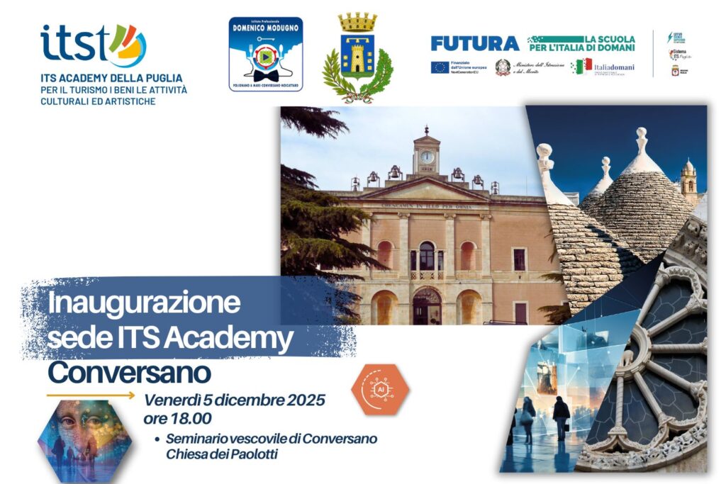 Inaugurazione della nuova sede ITS Academy a Conversano